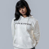 F&F Off White Women's Hoodie