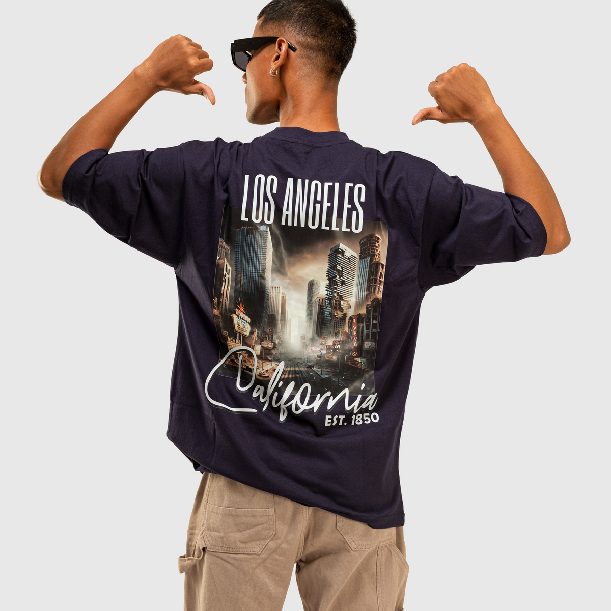 Los Angeles Oversized T-Shirt – FoxFinch