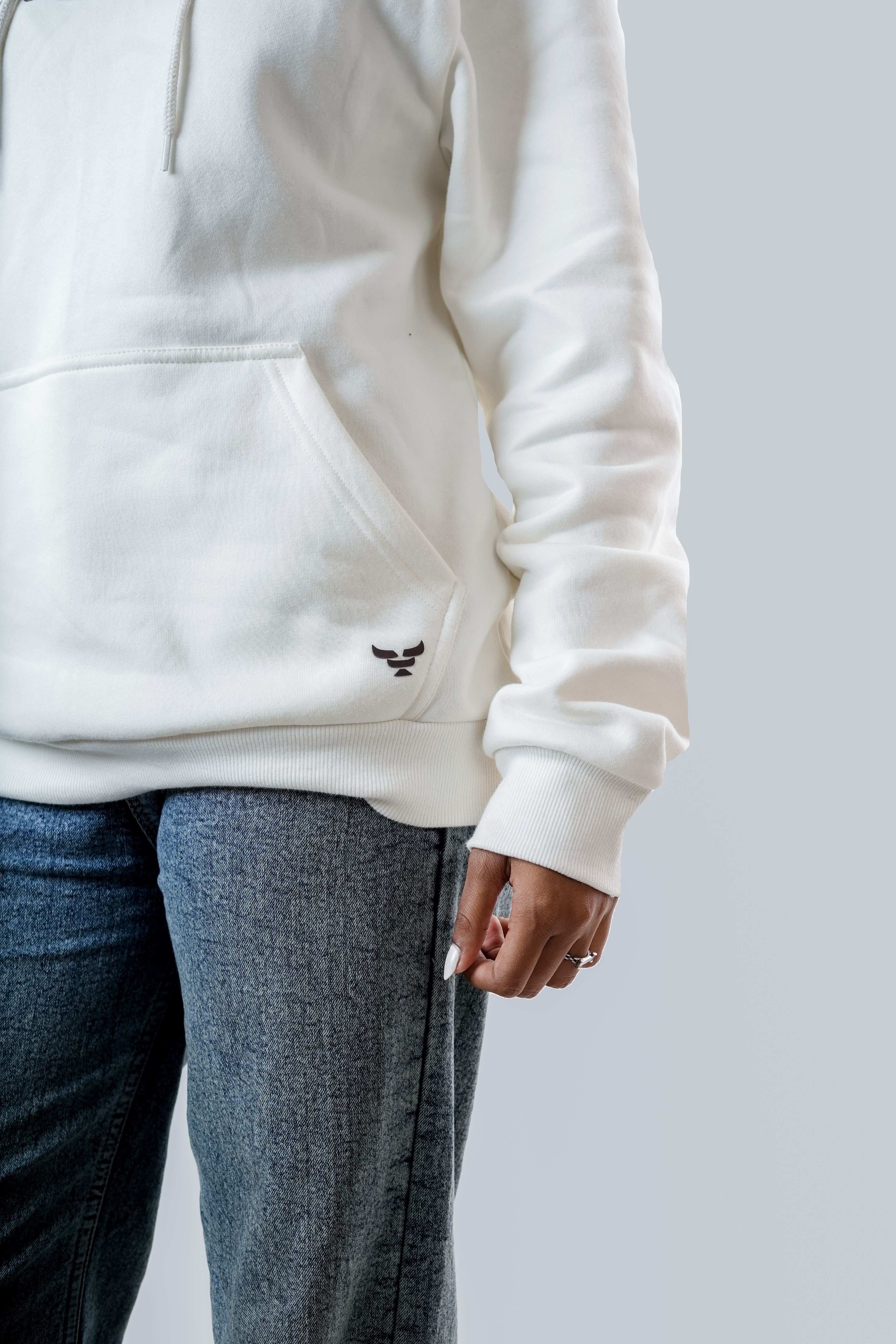 F&F Off White Women's Hoodie