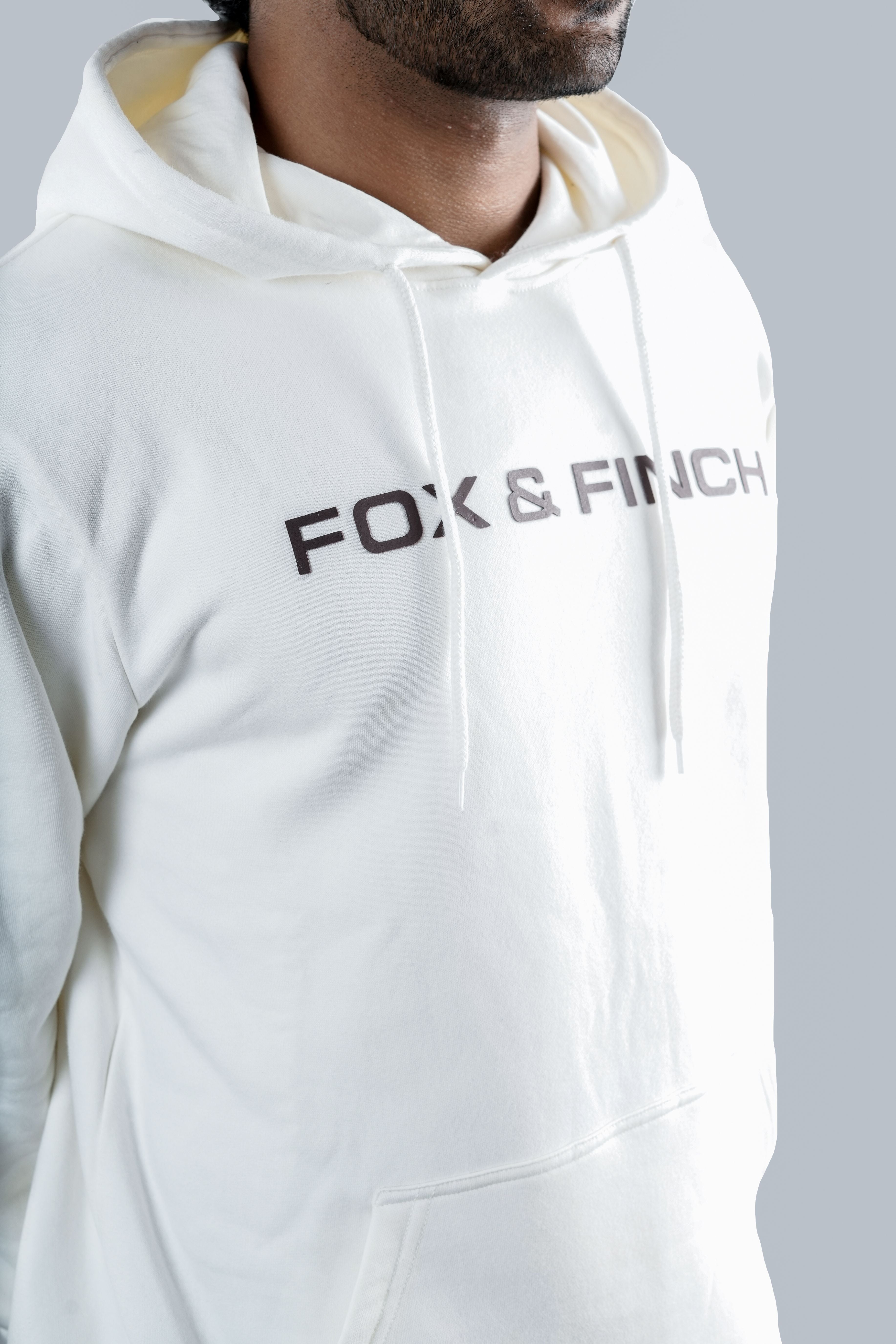 F&F Off White Men's Hoodie