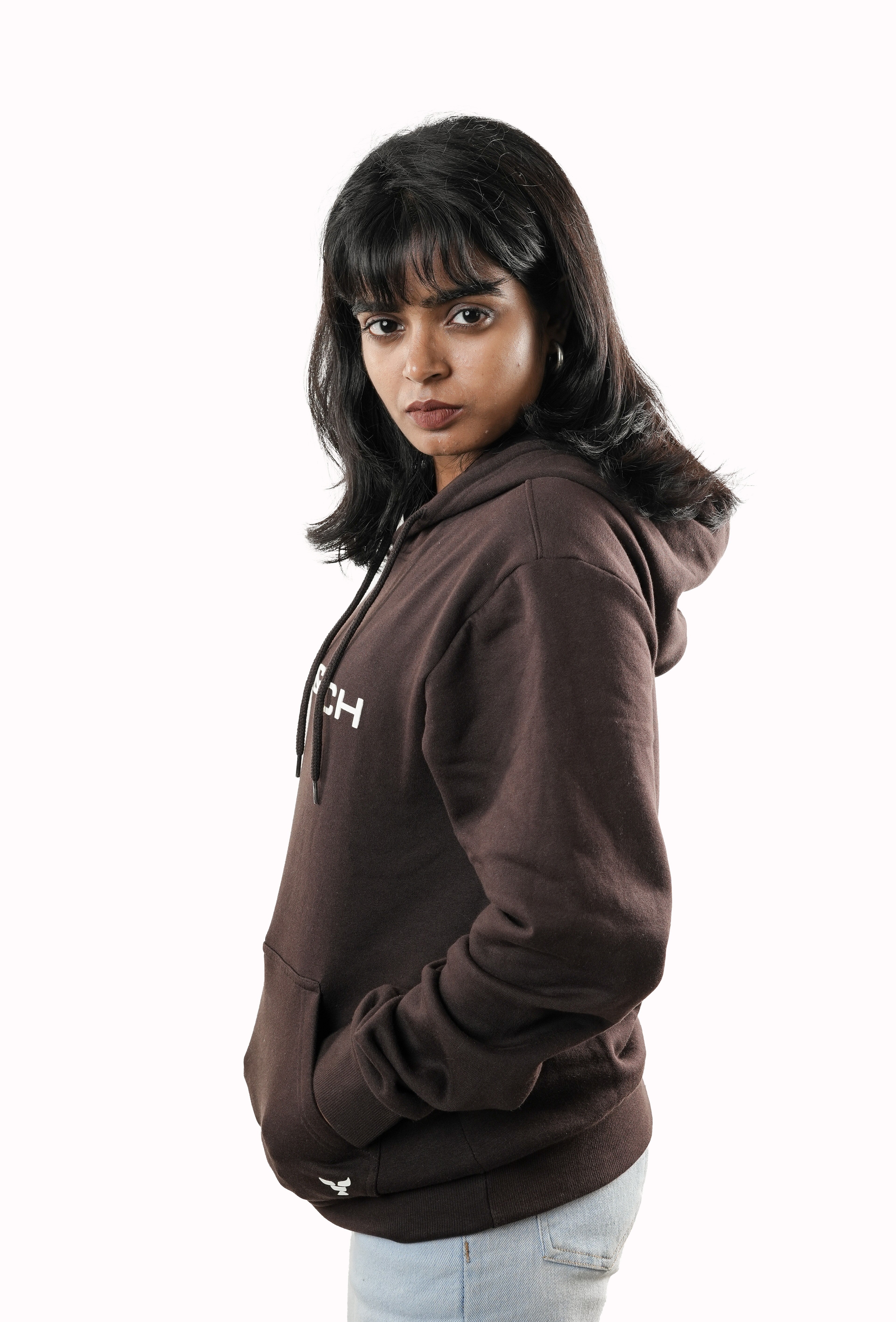 F&F Chocolate Brown Women's Hoodie