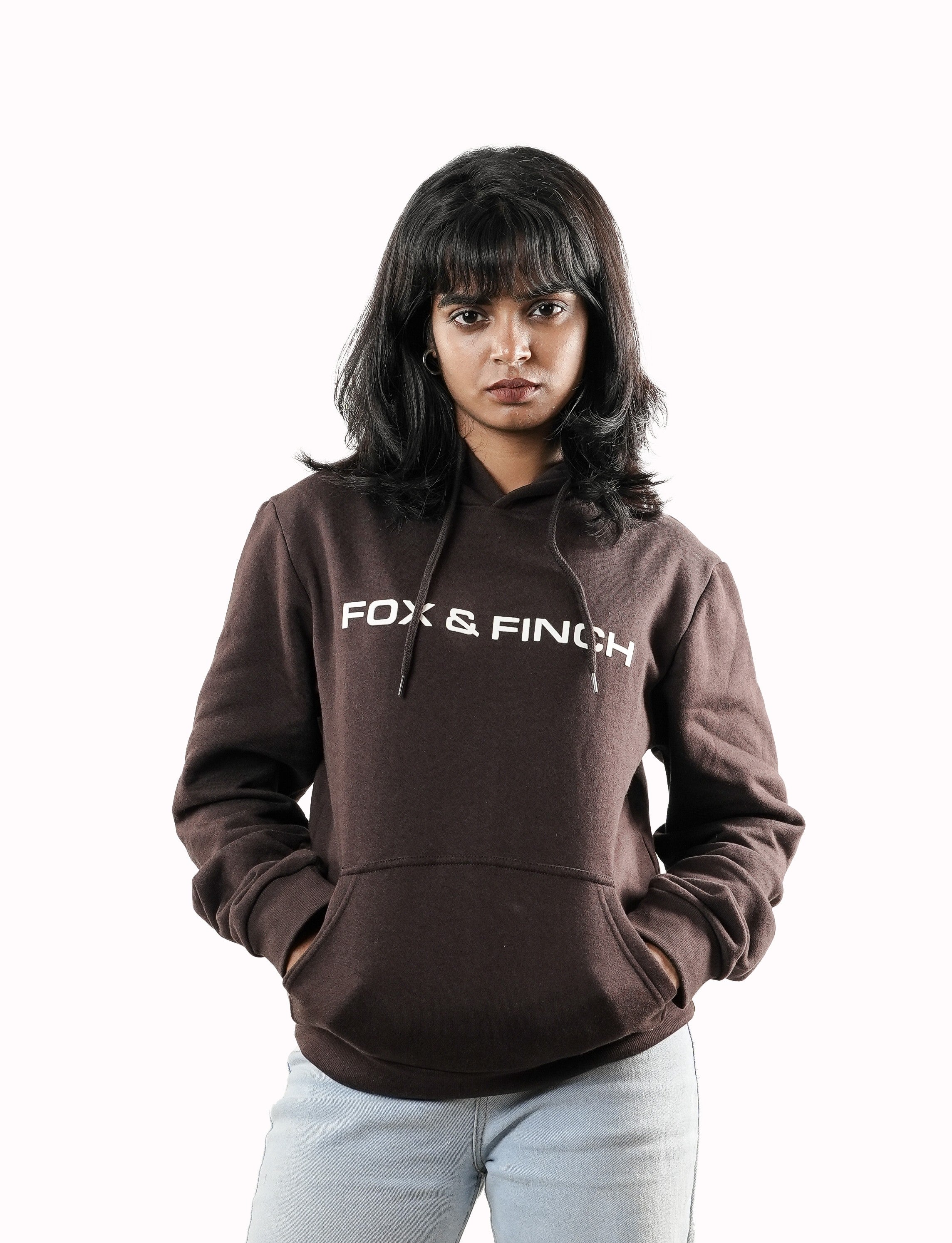 F&F Chocolate Brown Women's Hoodie