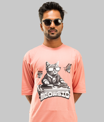 Meowsic Oversized T-Shirt