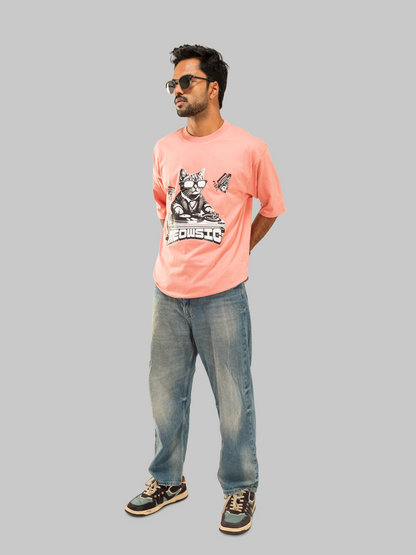 Meowsic Oversized T-Shirt