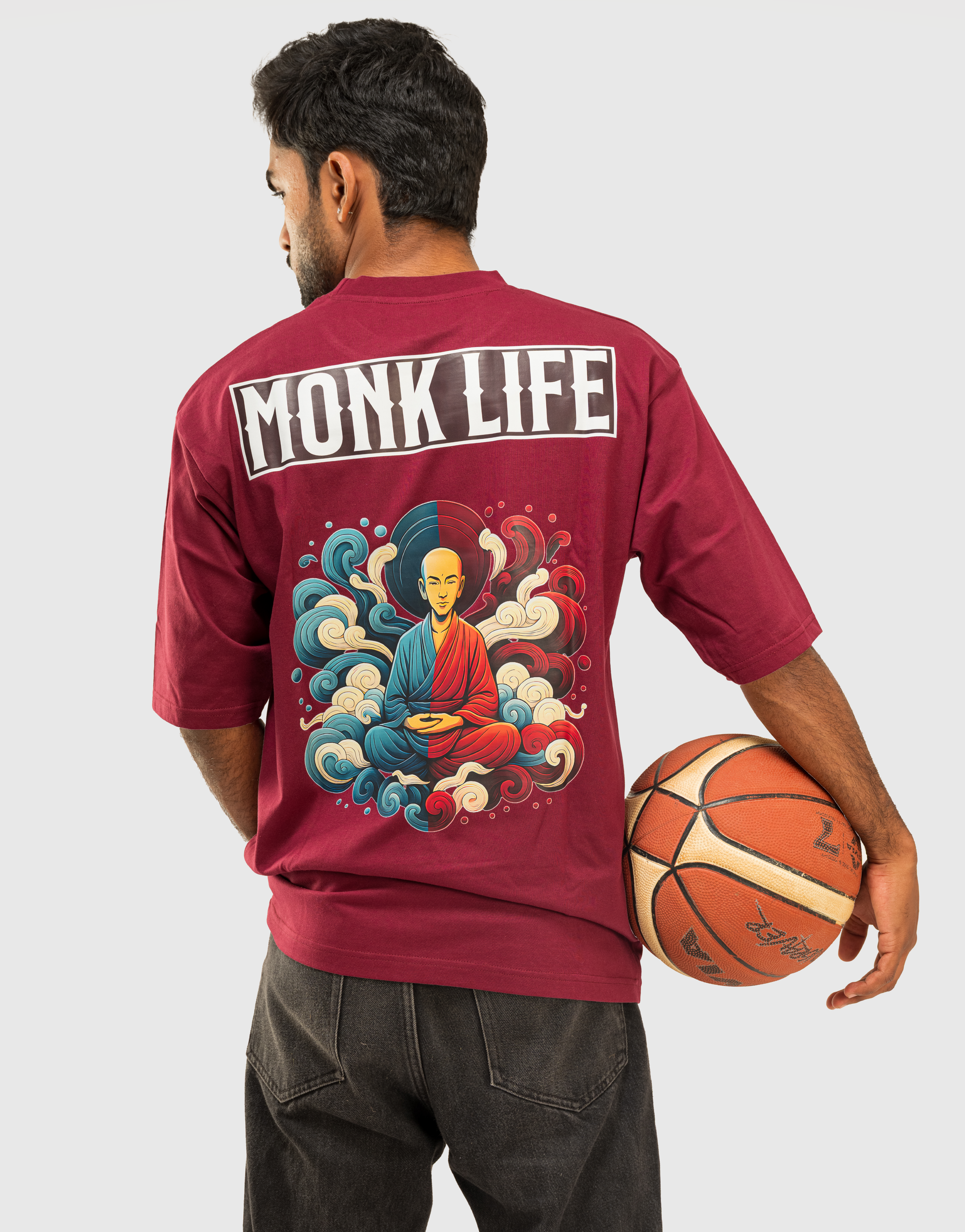 Monk Life Oversized T-Shirt