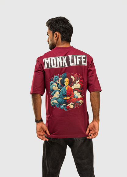 Monk Life Oversized T-Shirt