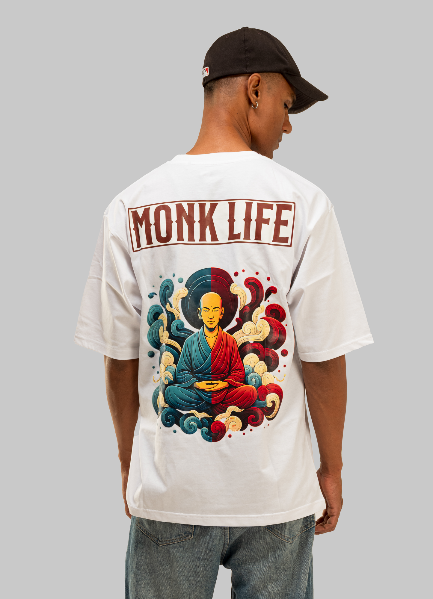 Monk Life Oversized T-Shirt