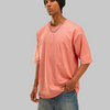 Solid Dusty Pink Oversized T-Shirt