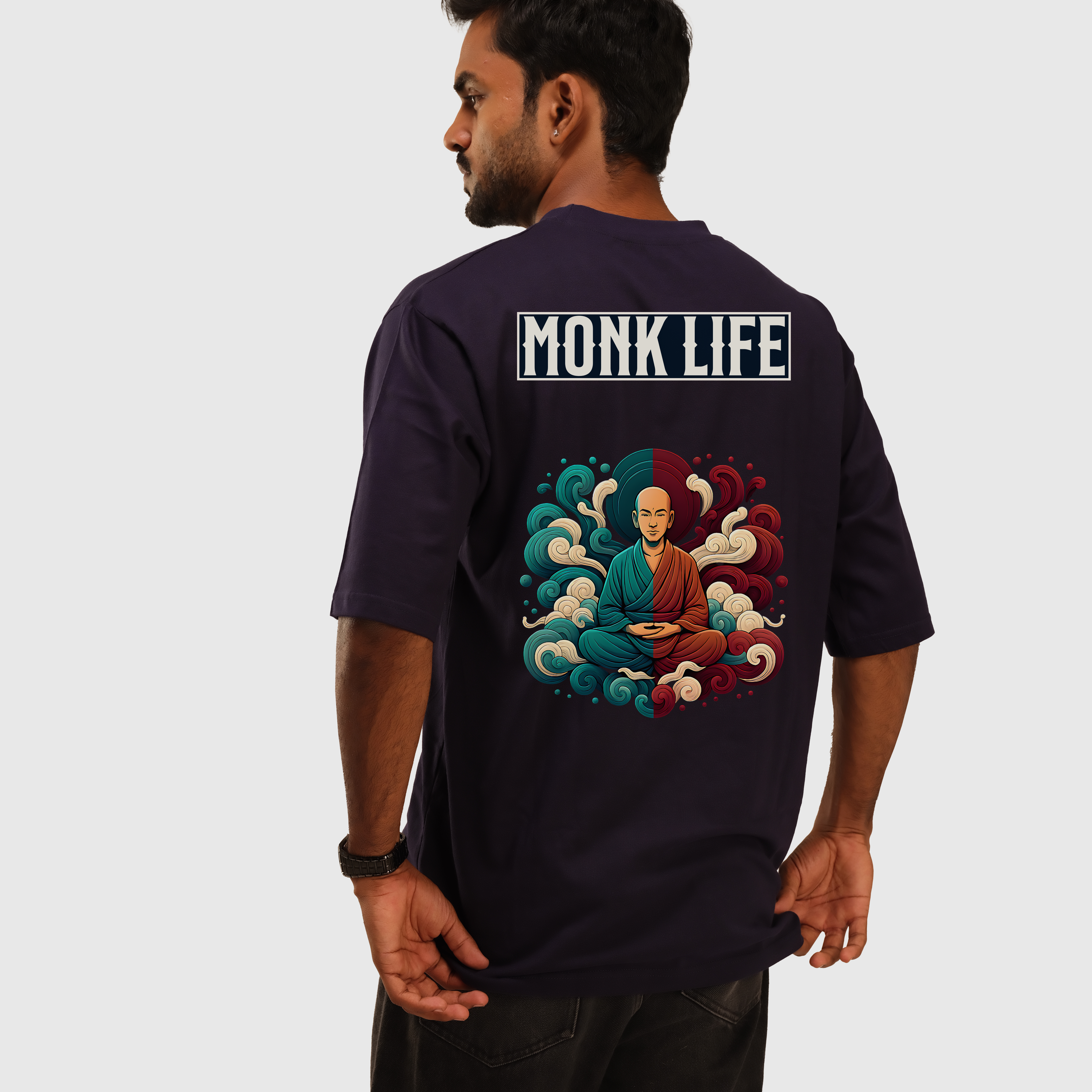 Monk Life Oversized T-Shirt