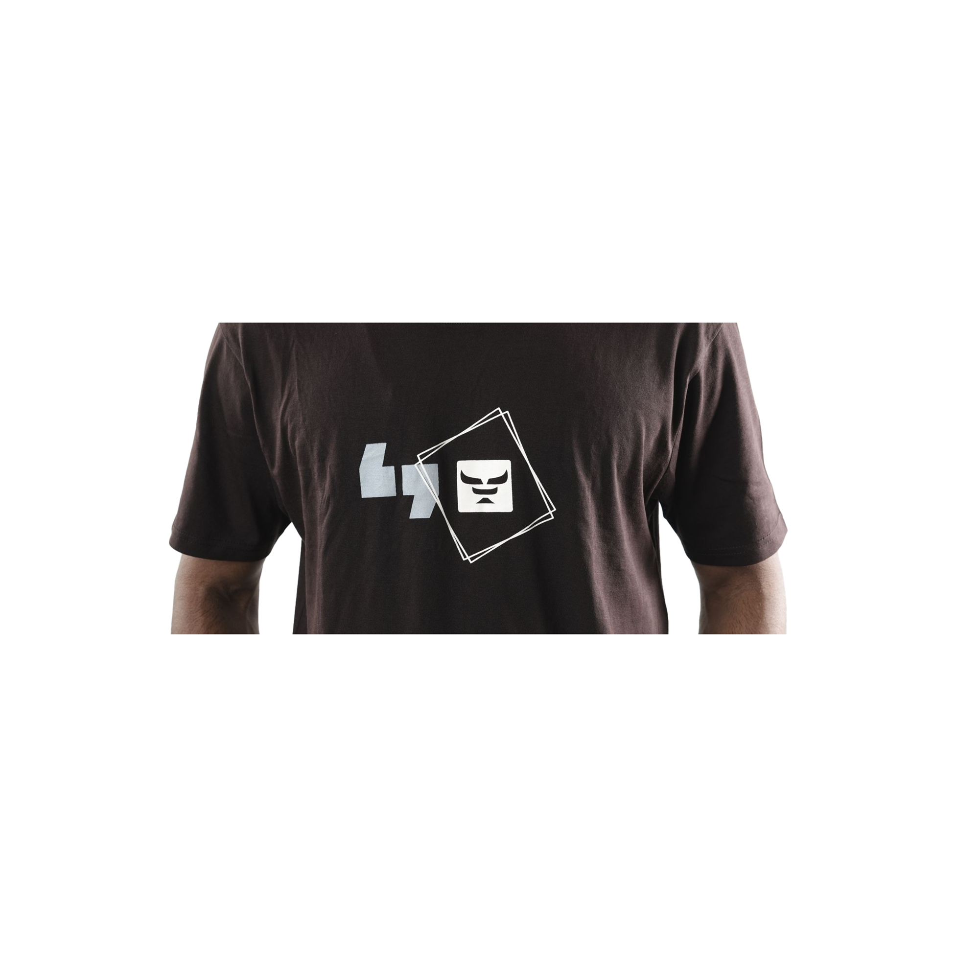 Signature Logo Brown Regular Fit T-Shirt